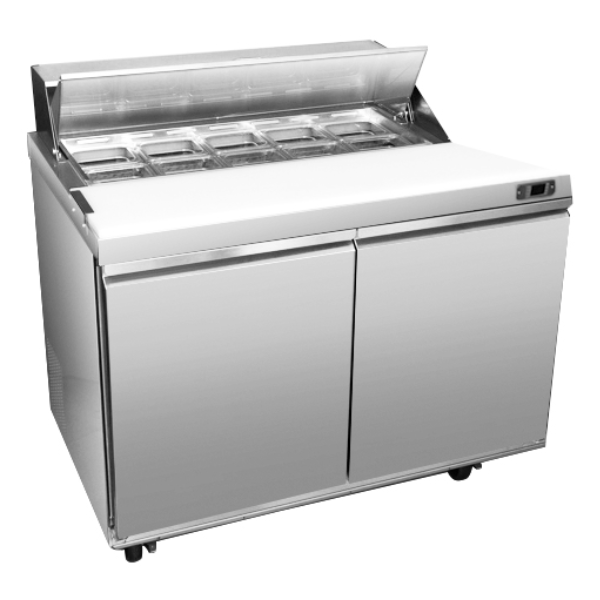 MESA REFRIGERADA ENSALADA TSSU48 110V/60/1F 2 PUERTAS