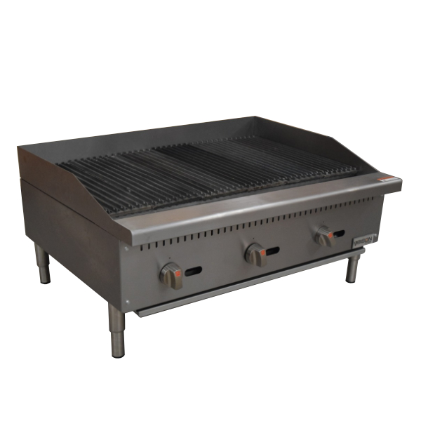 BARBACOA GAS SOBREP RADIANTE BRRB36