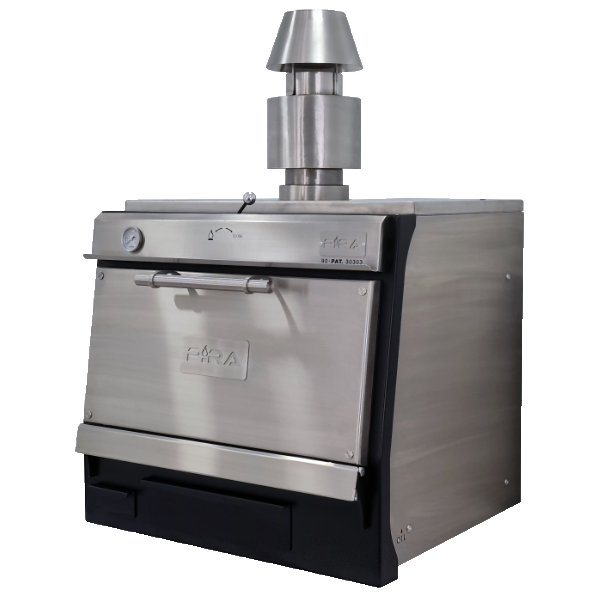 HORNO BRASA PIRA90-SD ANCHO 90CM PUERTA CIEGA