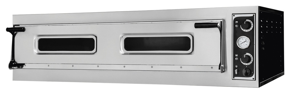 HORNO PARA PIZZA Y PAN ELECTRICO TRAYS6L 220V/60/3F 123x84 4 BANDEJAS 6 PIZZAS