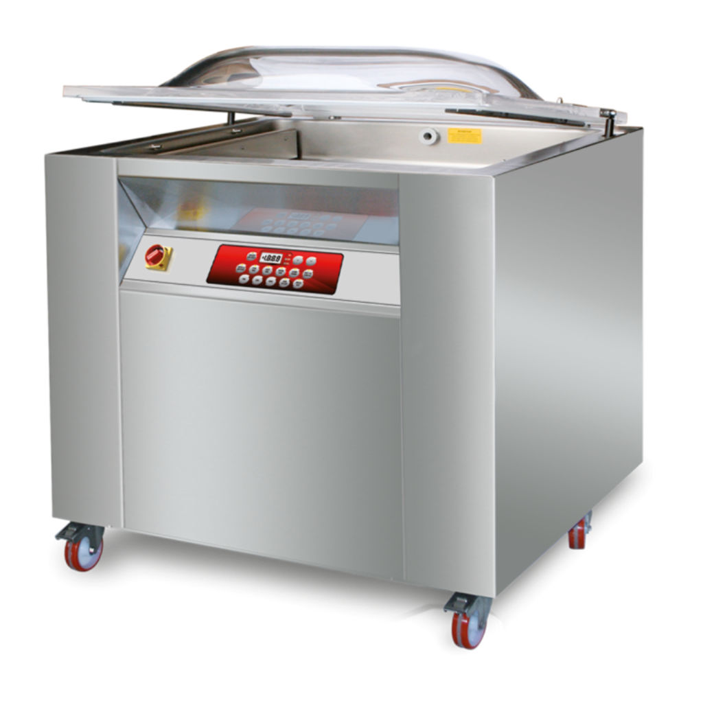 EMPACADORA AL VACIO DE PISO MAXI-90D 220V/60/3F 100M3 2 BARRAS 90CM