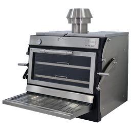 [PTCOC100102880002] HORNO BRASA PIRA90-ED ANCHO 90CM PUERTA VIDRIO ELEVABLE