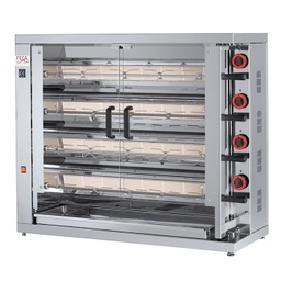 [PTCOC101204470001] HORNO ROSTICERO A GAS 420EKO 220V/60/2F 20-24 POLLOS