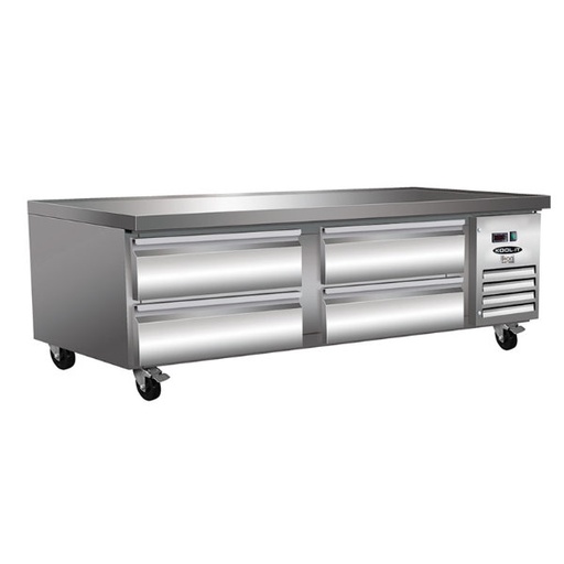 [PTFRI02202110002] BASE REFRIGERADA IKON KCBR72 1F 314LT 4 GAVETAS