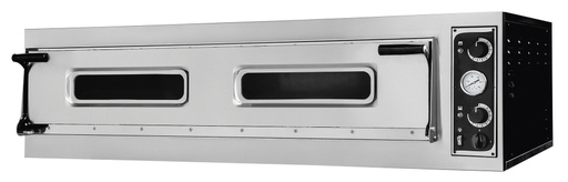[PTPAN02202750001] HORNO PARA PIZZA Y PAN ELECTRICO TRAYS6L 220V/60/3F 123x84 4 BANDEJAS 6 PIZZAS