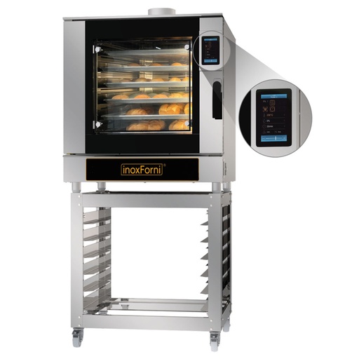 [PTPPZ00035] HORNO CONVECCION ELECTRICO A6-A1/1-E-S5-220 220V/60/3F 6 BANDEJAS 66x46