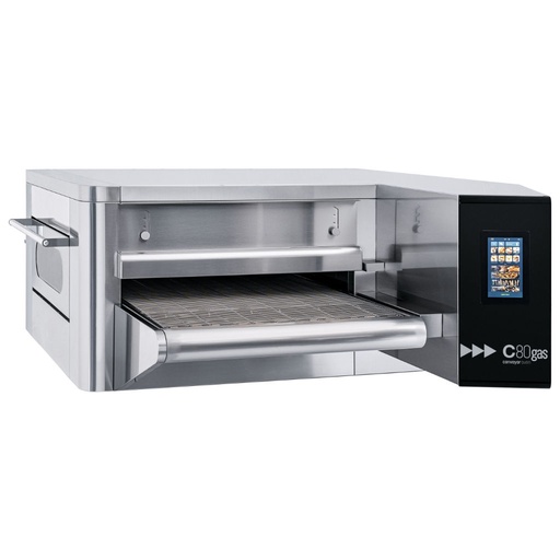 [PTPPZ00082] HORNO PARA PIZZA DE TUNEL A GAS TUNNEL-C/80-GAS 220V/60/2F 120 PIZZAS/H